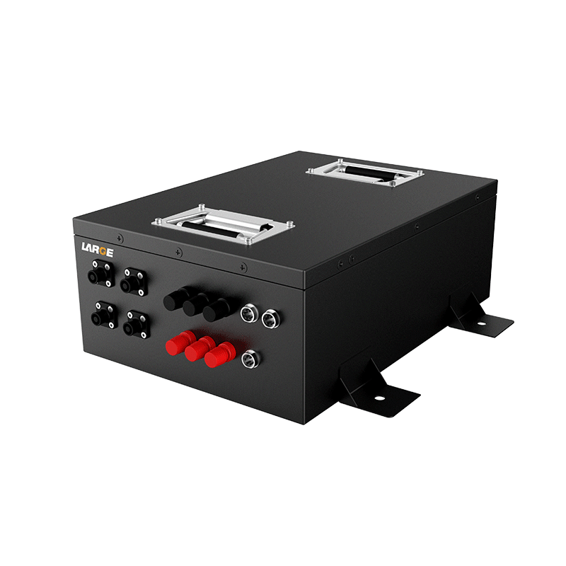48V 50Ah AGV小車磷酸鐵鋰動力電池組，Can通訊